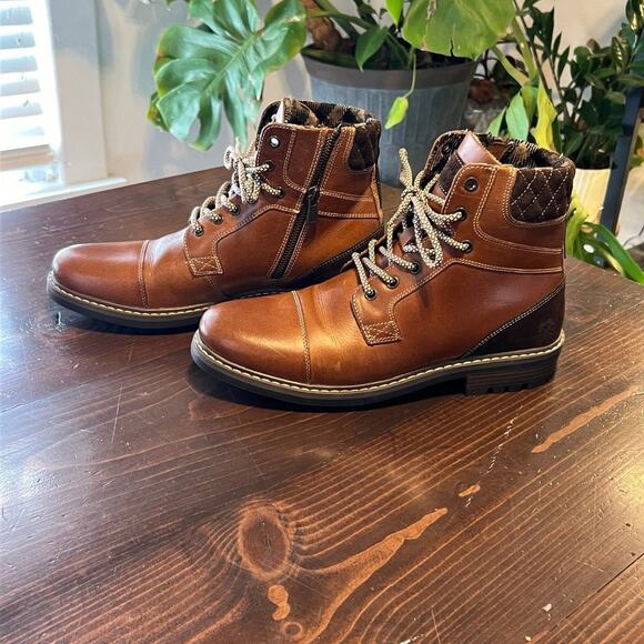 Men’s Outpost Bradley 225 Chestnut Boots Size 9 Buckle - Picture 6 of 9